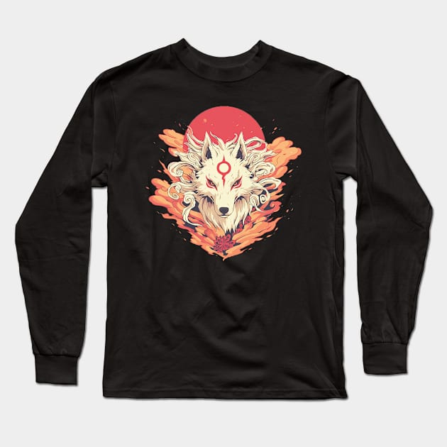 amaterasu Long Sleeve T-Shirt by StevenBag